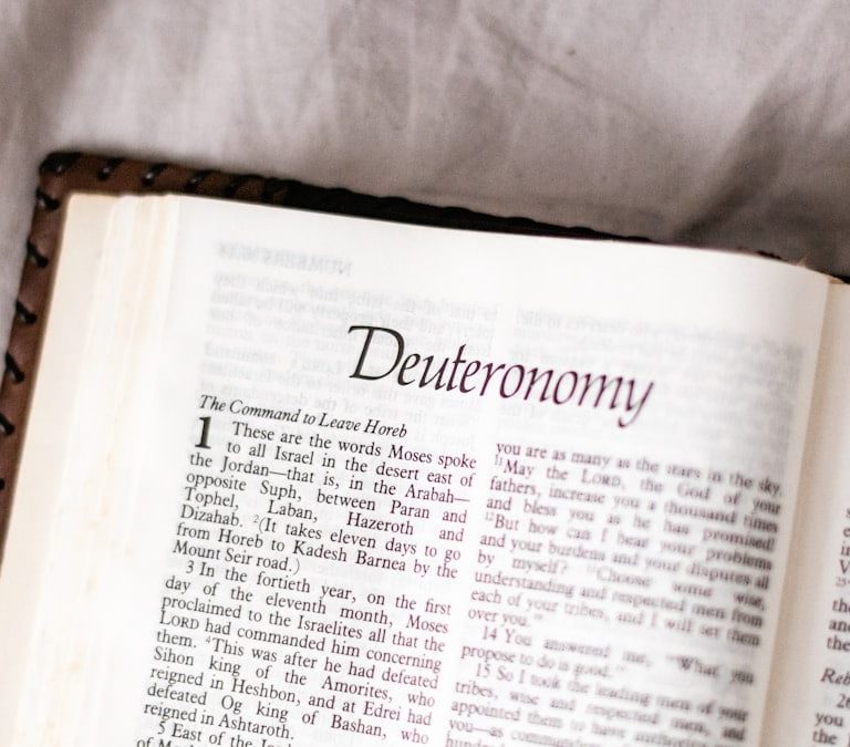 The Bible book of Deuteronomy